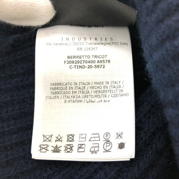 NONCLER Logo patch BERRETTO TRICOT Knit hat - Picture 16 of 16